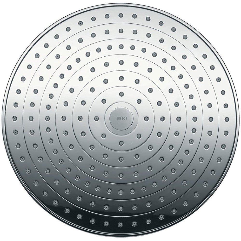Palarie dus fix Hansgrohe Raindance Select S 300 2jet, cu brat montat in tavan 10 cm, crom