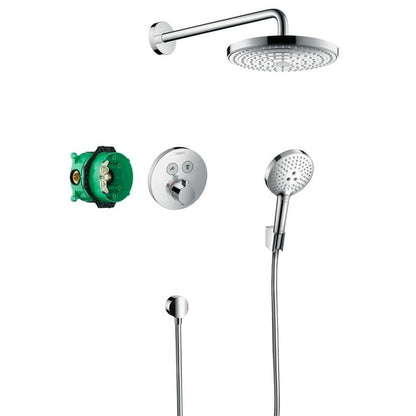 Sistem dus incastrat cu termostat Hansgrohe Raindance Select S
