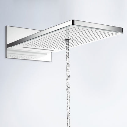 Palarie dus fix Hansgrohe Rainmaker Select 580 3jet alb/crom