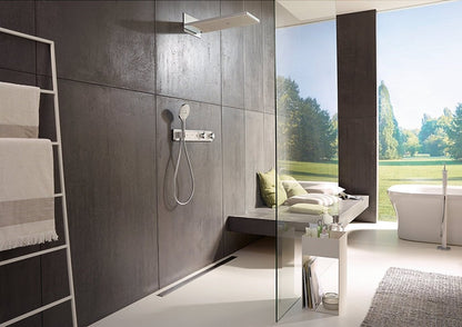 Palarie dus fix Hansgrohe Rainmaker Select 580 3jet alb/crom