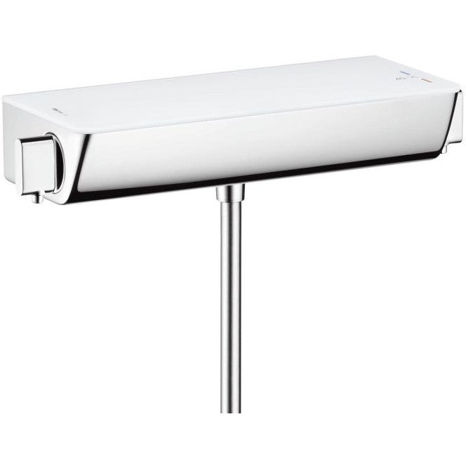 Hansgrohe Select 300 Renovation Baterie dus cu termostat, 1 iesire, alb/crom