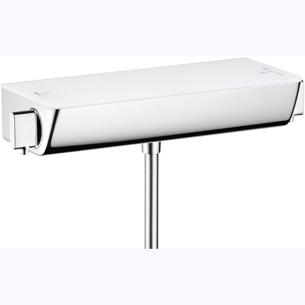 Hansgrohe Raindance Select Baterie dus cu termostat, alb/crom