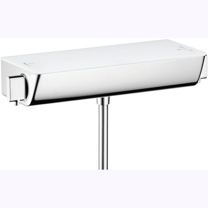 Hansgrohe Raindance Select Baterie dus cu termostat, alb/crom
