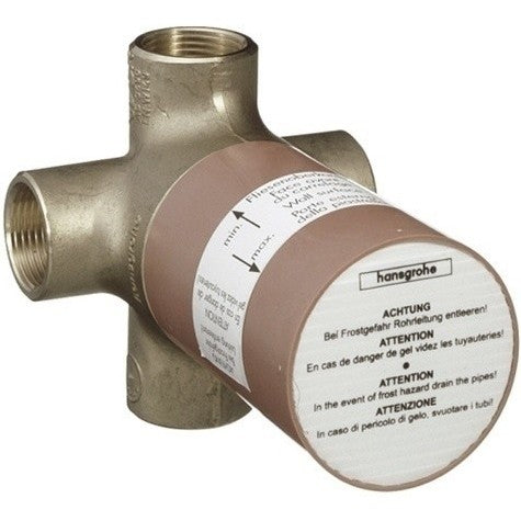 Hansgrohe Set universal pentru supapa de inchidere Quattro cu 3 iesiri, montaj incastrat