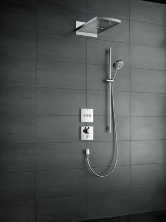 Hansgrohe ShowerSelect Baterie dus cu termostat pentru montaj incastrat, debit mare, 1 functie, crom
