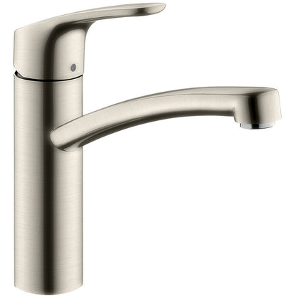Hansgrohe Focus 160 Baterie chiuveta bucatarie monocomanda, aspect inox