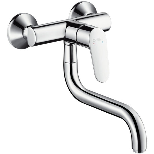 Hansgrohe Focus Baterie chiuveta bucatarie montaj pe perete, crom
