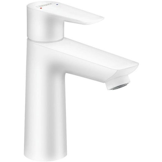 Baterie lavoar alba mat Hansgrohe Talis E 110 Cold Start