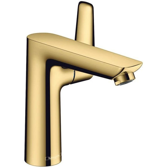 Baterie lavoar aurie Hansgrohe Talis E 150, cu ventil metalic pop-up