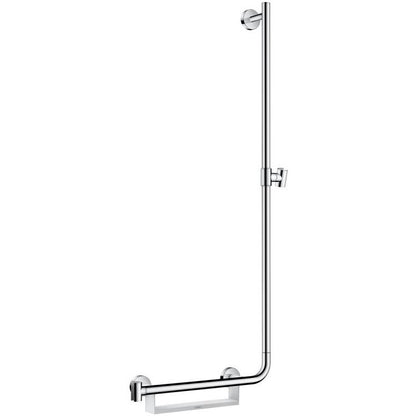 Hansgrohe Unica Comfort Bara de dus 1100 mm, dreapta, alb/crom