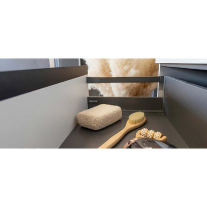 Set mobilier baie (masca stativa cu 3 sertare si lavoar) Kolpa San Harmony 100x48xH90, stejar inchis