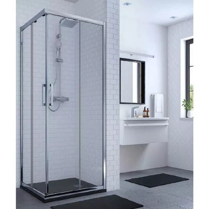 Cabina dus dreptunghiulara cu usi glisante Ideal Standard Connect 2 120x110 cm
