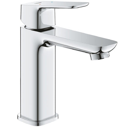 Baterie lavoar Grohe Cubeo, fara ventil pop-up, marime M, crom