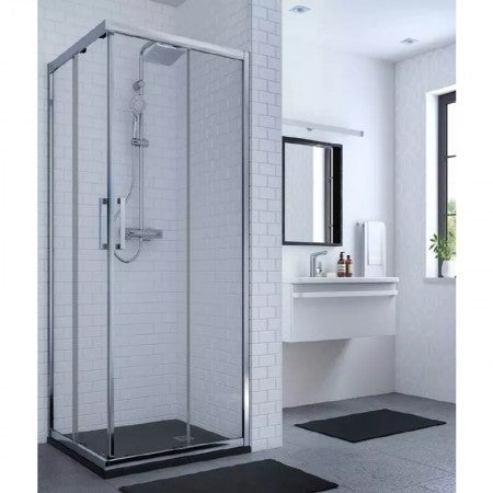 Cabina dus patrata cu usi glisante Ideal Standard Connect 2 70x70 cm