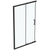 Ideal Standard Connect 2 Componenta cabina dus  - usa glisanta 120 cm, profil negru