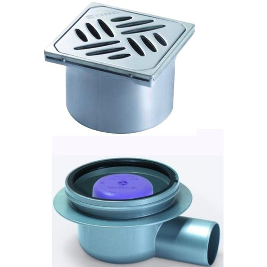 Set promo Sifon pardoseala Kessel System 100 cu capac design