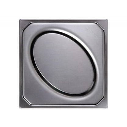 Piesa superioara si capac din inox pentru corp sifon Kessel Oval System 100 , fara cheie