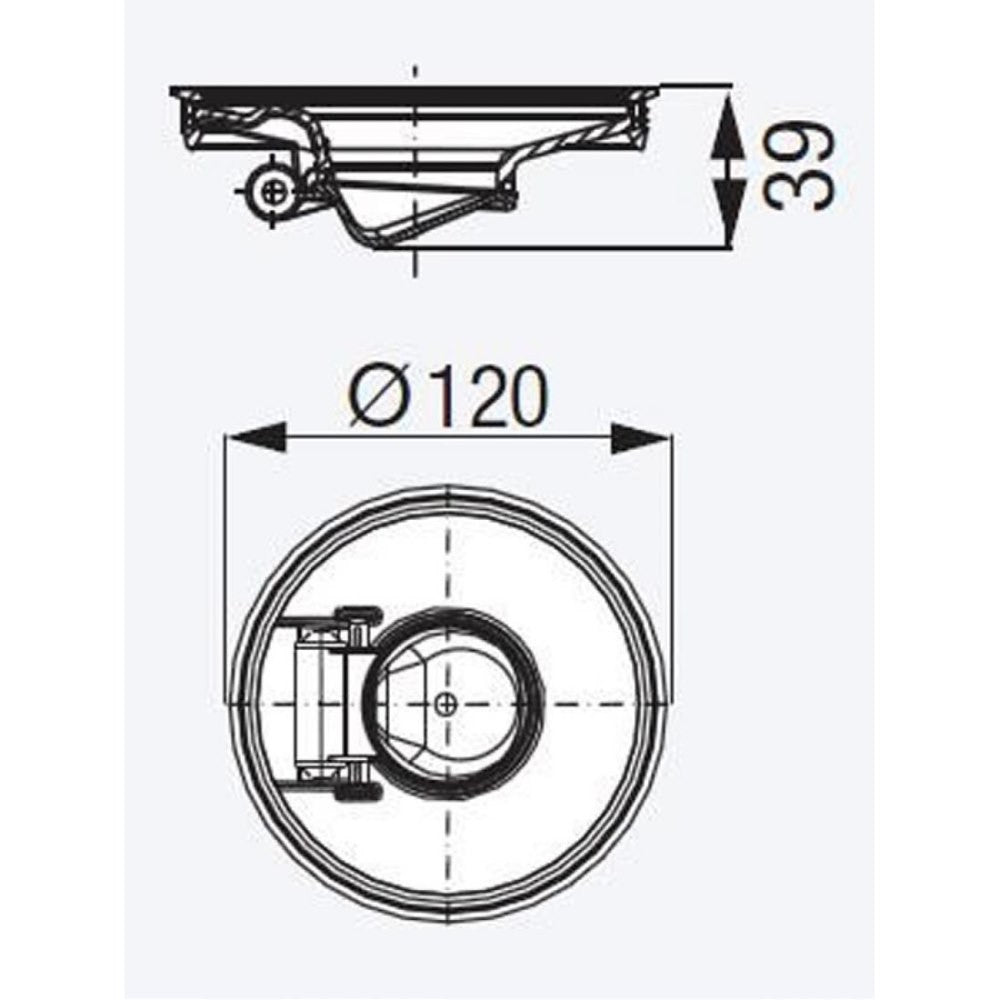 Clapeta multistop Kessel System 125