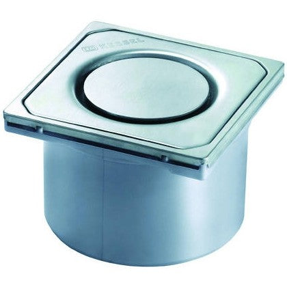 Piesa superioara cu capac din inox Kessel Spot System 125 12 cm, fara cheie