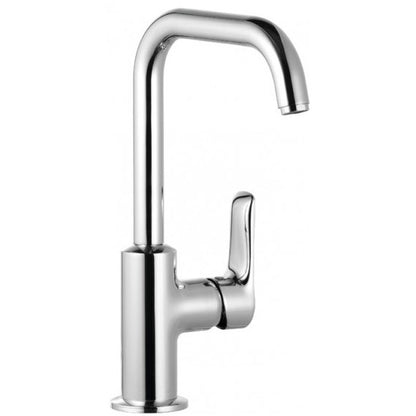 Baterie lavoar pe blat Kludi Pure&Solid, H28 cm, pipa pivotanta, fara ventil