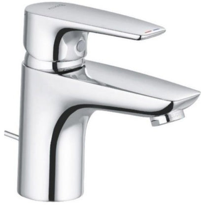 Baterie chiuveta baie Kludi Pure&Solid, H13 cm, ventil pop-up metalic