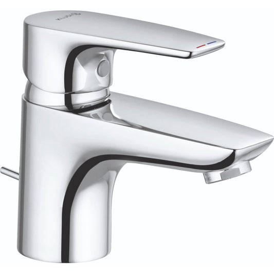 Baterie lavoar Kludi Pure&Solid, H12 cm, ventil pop-up metalic