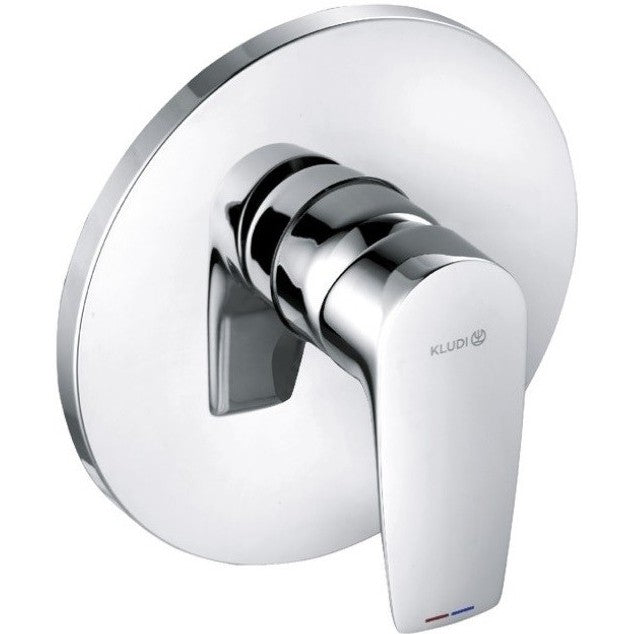 Kludi Pure&Solid Baterie dus Ø17 cm, montaj incastrat