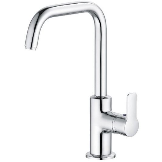 Baterie chiuveta baie inalta Kludi Pure&Easy, pipa pivotanta H28 cm, fara ventil