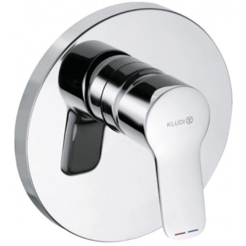 Kludi Pure&Easy Baterie dus Ø15 cm, montaj incastrat