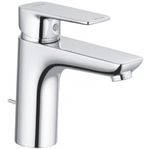 Baterie lavoar Kludi Pure&Style, H16 cm, ventil pop-up metalic
