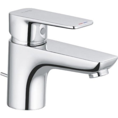 Baterie lavoar Kludi Pure&Style, H12 cm, ventil pop-up metalic