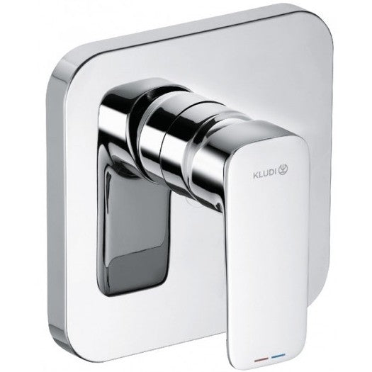 Kludi Pure&Style Baterie dus 15x15 cm, montaj incastrat