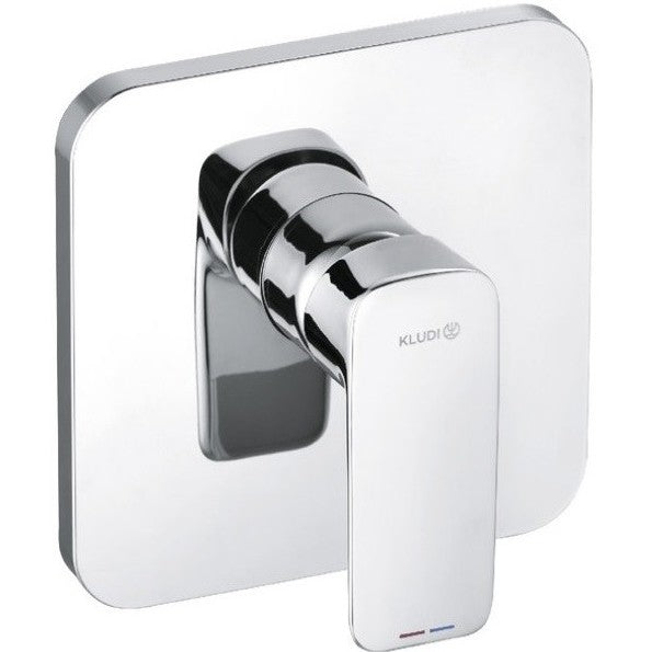 Kludi Pure&Style Baterie dus 17x17 cm, montaj incastrat