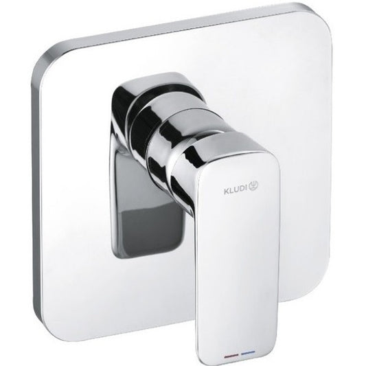 Kludi Pure&Style Baterie dus 17x17 cm, montaj incastrat