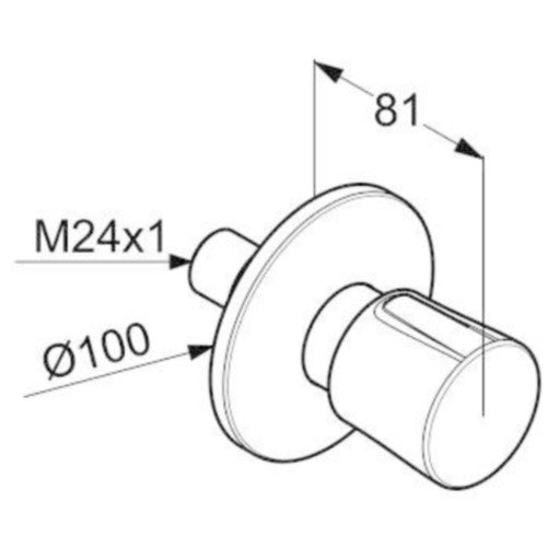 Kludi Balance Divertor cu 3 cai