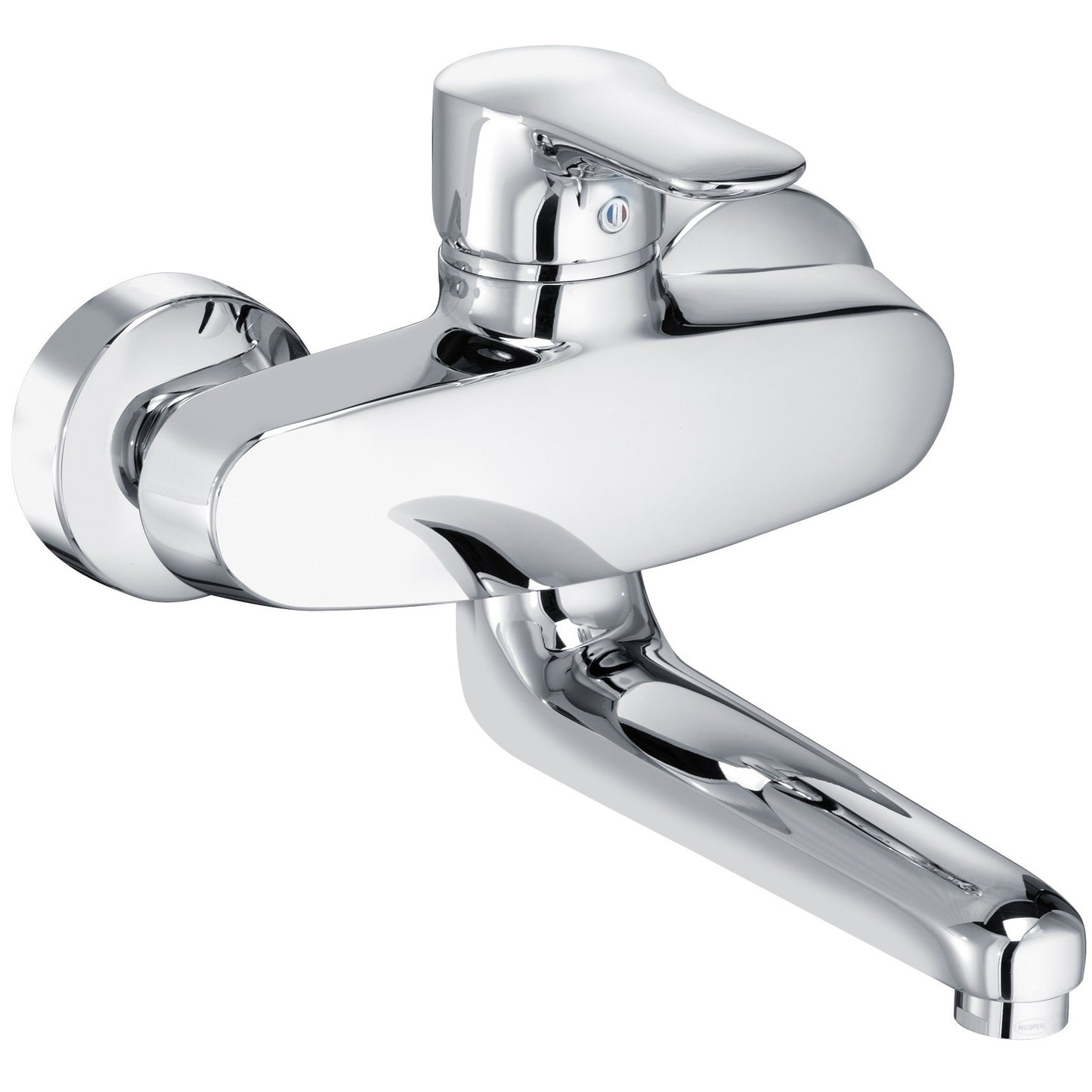 Kludi Objekta Baterie chiuveta bucatarie monocomanda cu montaj pe perete, 18 cm