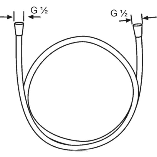 Furtun dus Kludi Suparaflex antirasucire 160 cm