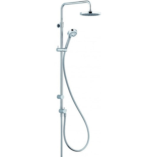 Coloana dus fara baterie Kludi 3S Logo, crom