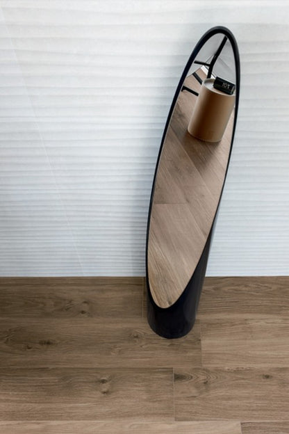Gresie interior portelanata rectificata maro 25x150 cm, Marazzi Treverkmust Brown
