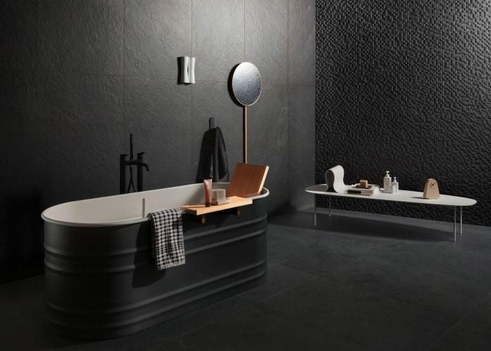 Mozaic 30x30 cm, Marazzi Mystone Lavagna Nero