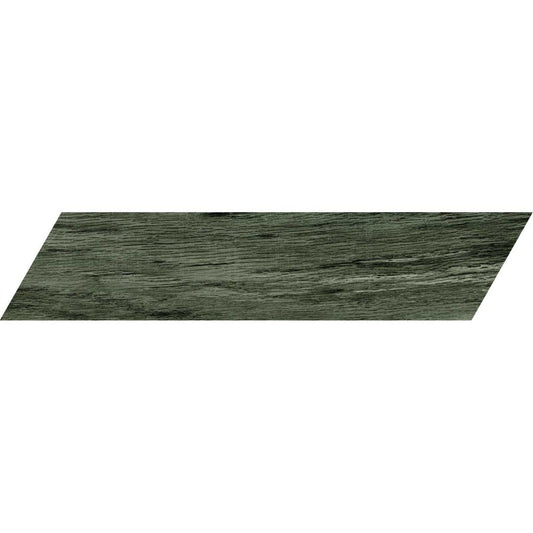 Gresie exterior / interior portelanata gri 11x54 cm, Marazzi Treverksoul Grey Chevron