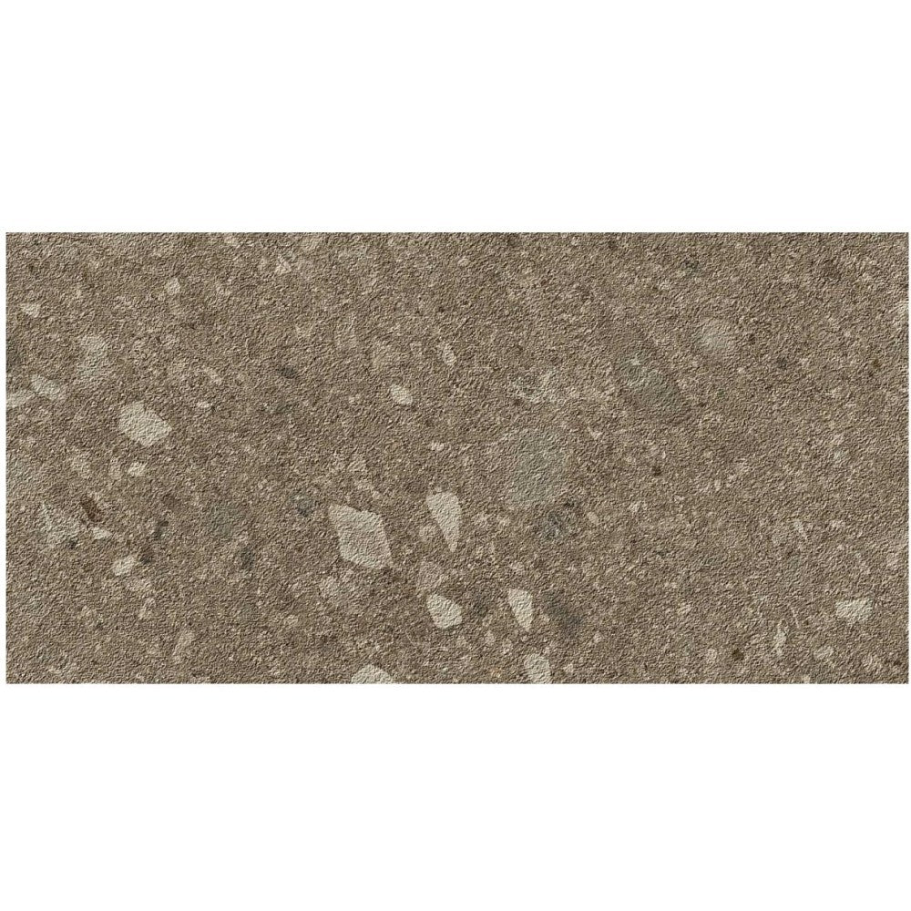 Gresie exterior portelanata rectificata bej 30x60 cm, Marazzi Mystone Ceppo di Gre Beige Strutturato