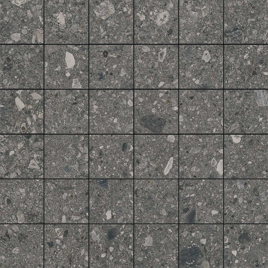 Mozaic 30x30 cm, Marazzi Mystone Ceppo di Gre Antracite
