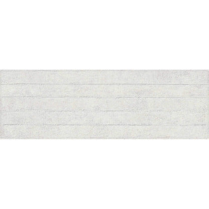 Faianta baie / bucatarie rectificata alba 30x90 cm, Marazzi Work White Struttura Mold 3D