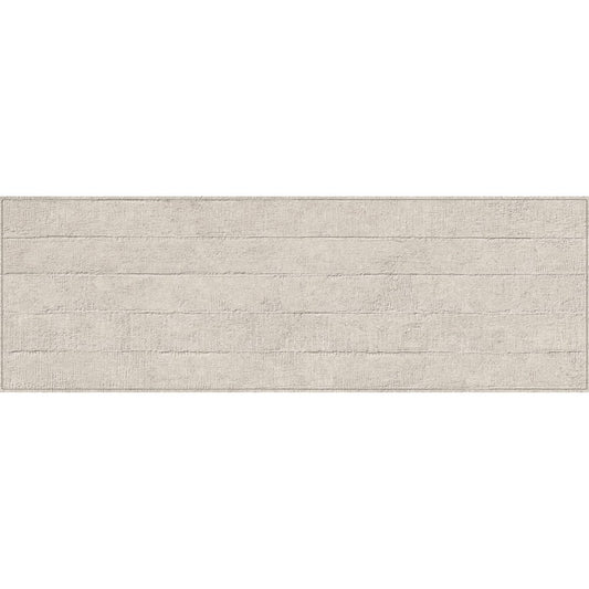 Faianta baie / bucatarie rectificata bej 30x90 cm, Marazzi Work Beige Struttura Mold 3D