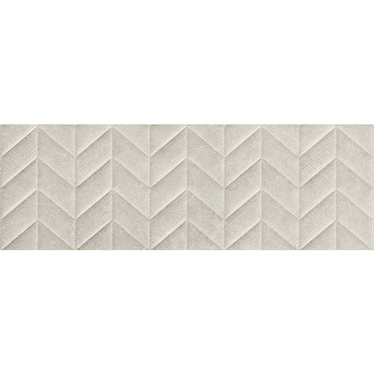 Faianta baie / bucatarie rectificata gri 30x90 cm, Marazzi Dover Grey Struttura Spike