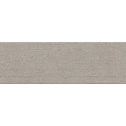 Faianta baie / bucatarie rectificata maro 60x180 cm, Marazzi Alchimia Fango Struttura Wabi 3D