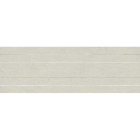 Faianta baie / bucatarie rectificata gri 60x180 cm, Marazzi Alchimia Greige Struttura Wabi 3D