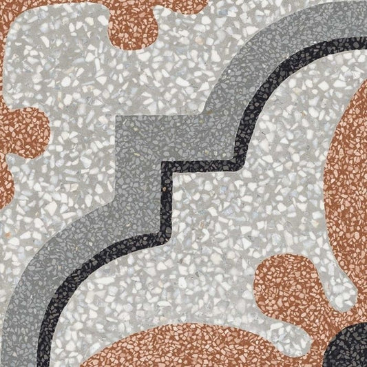 Decor exterior / interior multicolor 20x20 cm, Marazzi D_Segni Scaglie Tappeto 12