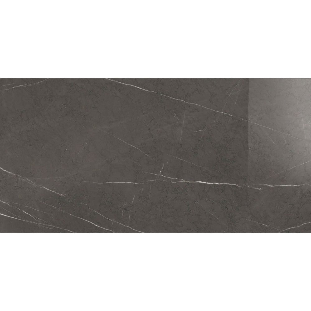 Gresie exterior / interior portelanata rectificata gri 75x150 cm, Marazzi Allmarble Imperiale Lux